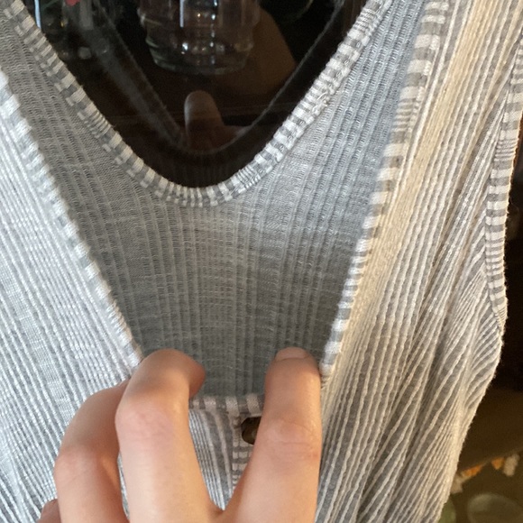 Caution To The Wind Black and White Striped Midi Dress - Picture 7 of 7